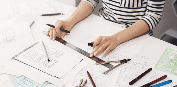 Chỉnh sửa và hoàn thiện bản vẽ sơ bộ